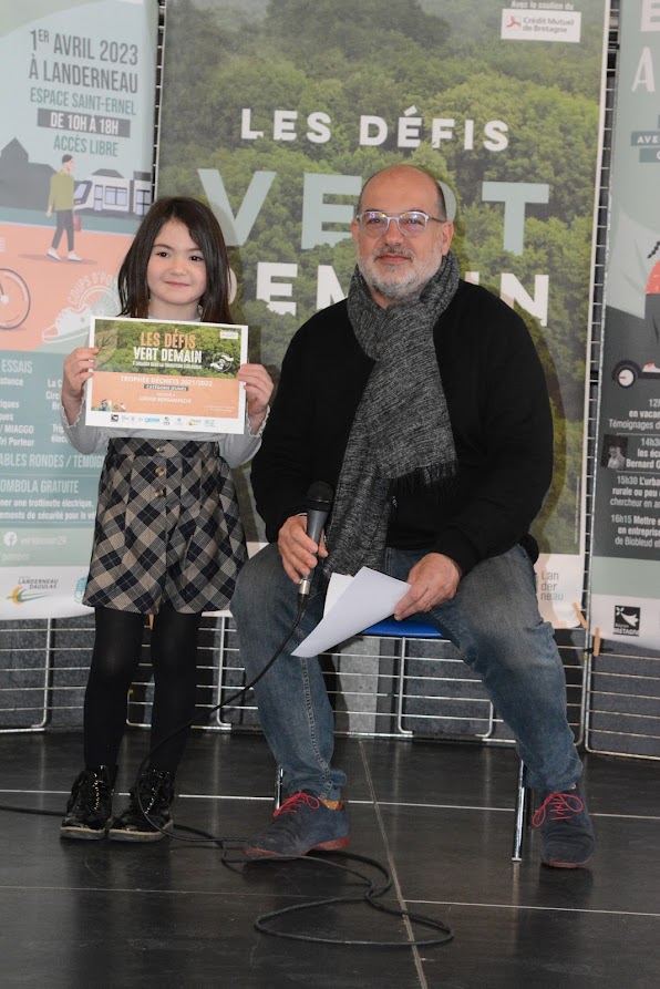 « Bougeons autrement » le 1er avril 2023 à Landerneau La remise des trophées Vert Demain « les défis déchets »